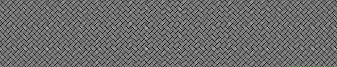 A gray and black geometric pattern creates a textured, optical illusion effect, resembling interwoven diagonal lines.